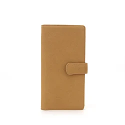 Womens RFID Blocking Long Purse Wallet Ostrich Pattern PU Leather Long Wallet