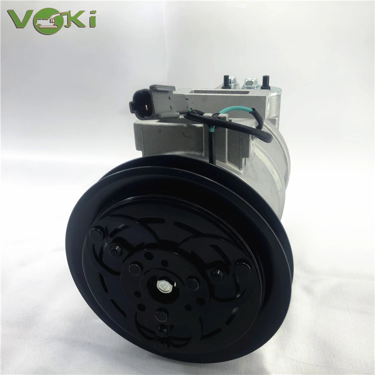 Auto excavator air conditioner compressor factory price piston type air conditioner pump for ZAX200 240 330-3