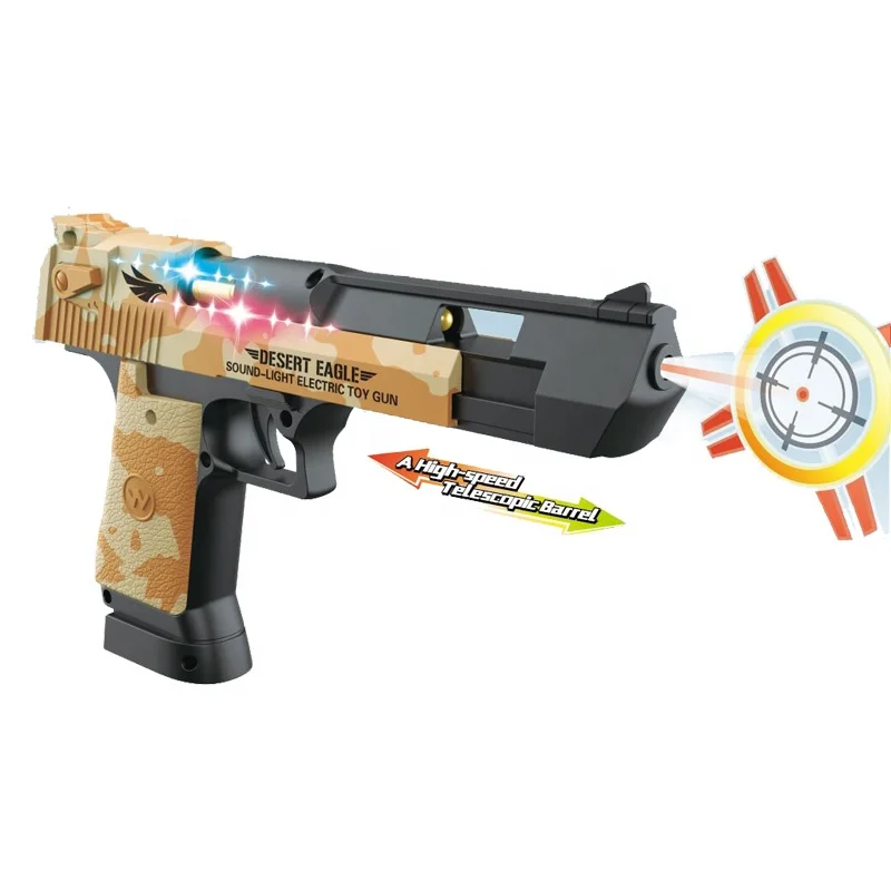 Kids plastic gun toy cheap electric shake toy guns with light and music, projection function