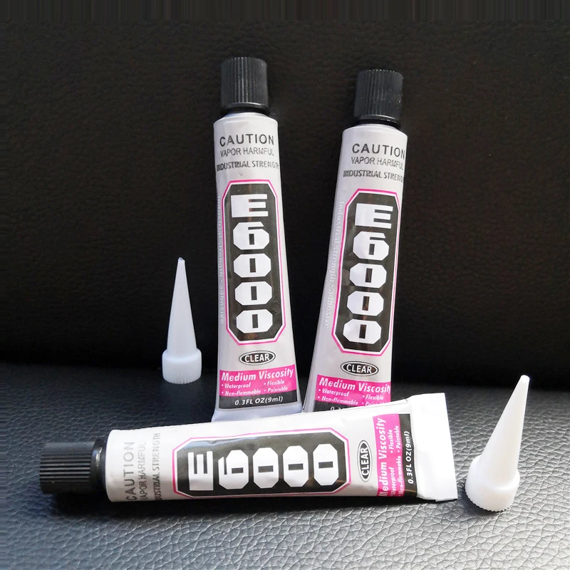 Wholesale Used for jewellery E6000 clear Glue 9ml 29ml 110ml wholesale Multi purpose Transparent e6000 glue