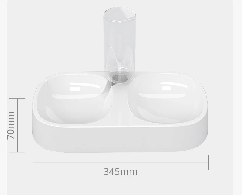 Cat Dog Food Drinking Water Dispenser Manufacturer Pet Feeder Double Bowls  Large Capacity Automatic Pet  Water Feeder