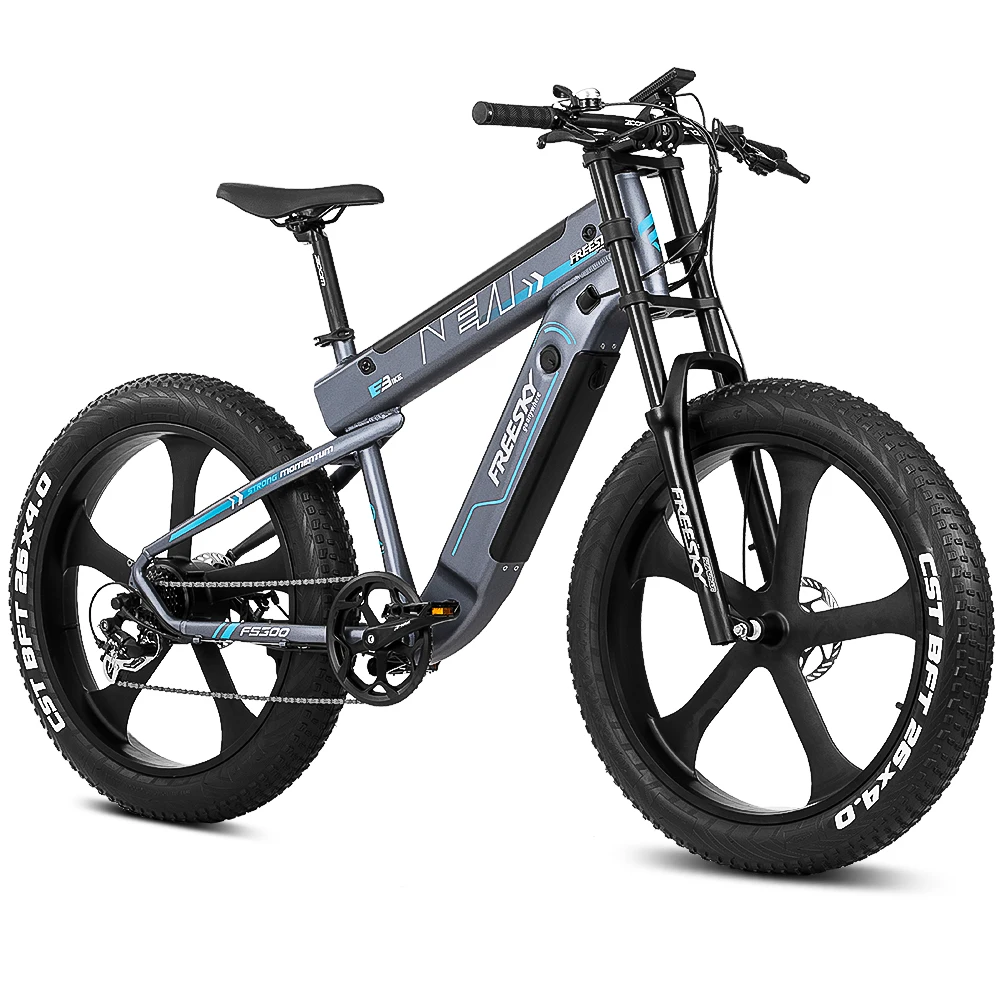 Amazon hot selling 750w 1000w motor e-bike fat tire mountain bike fat bike electric bicycle bike