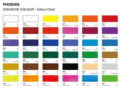 Poster color paint factory 6 colors Set gouache color washable painting colors