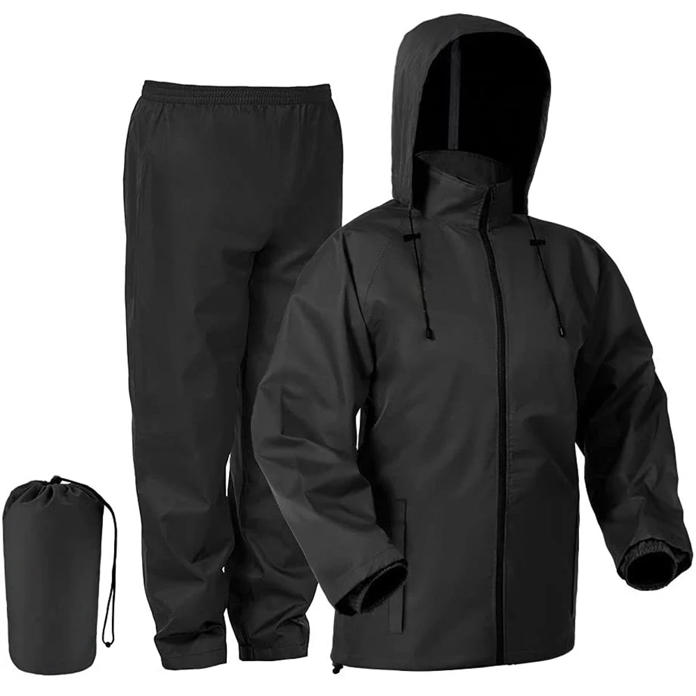 Hot Selling Pvc Motorbike Accessories Waterproof Adult Raincoat Custom Logo Eva Lightweight Raincoat for Motorcycle Riders