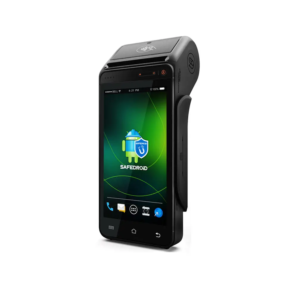 UROVO i9100 Handheld Smart Payment Terminal POS device based on Android 12 support barcode scanning