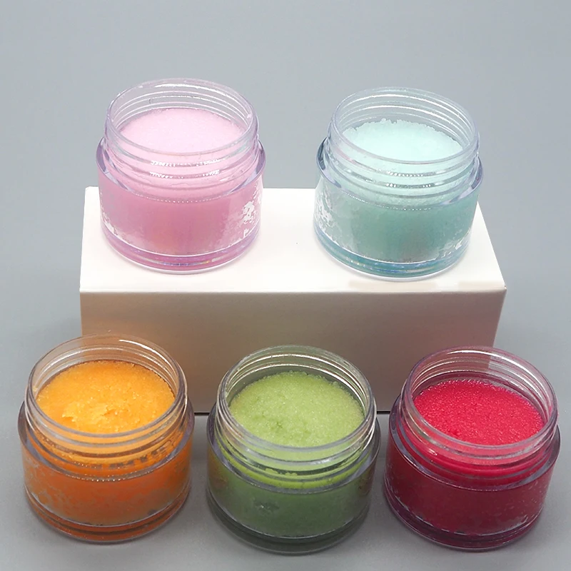 AiXin Rose Coconut Natural Dead Skin Remover Fine Lines Vegan Lip Care Exfoliating Organic Custom Lip Sugar Scrub Private Label