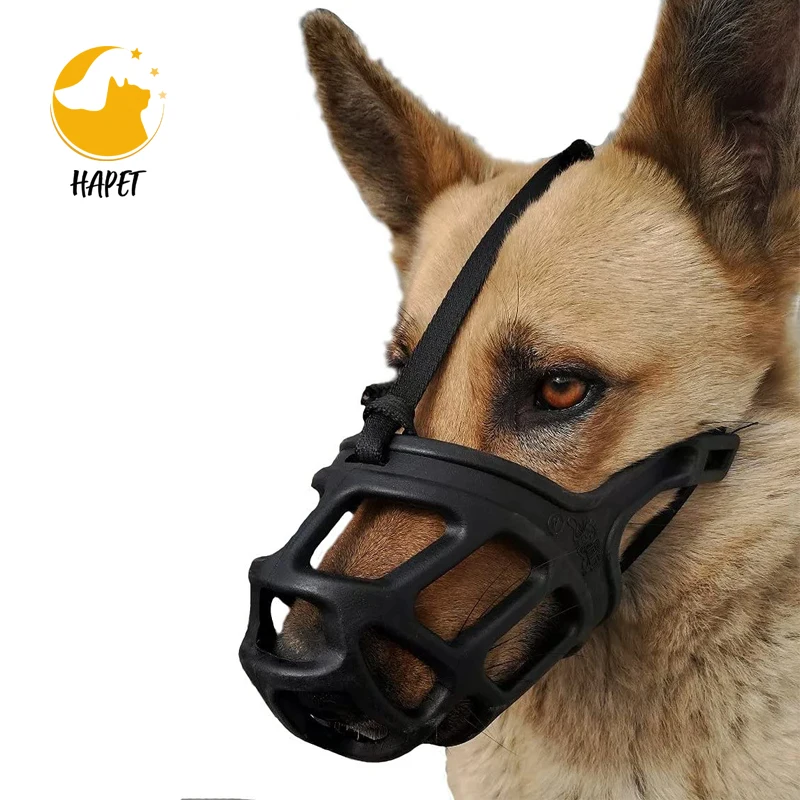 Training Dog Basket Muzzle Safety Dog Muzzle Anti Biting Rubber Dog Muzzle Breathable