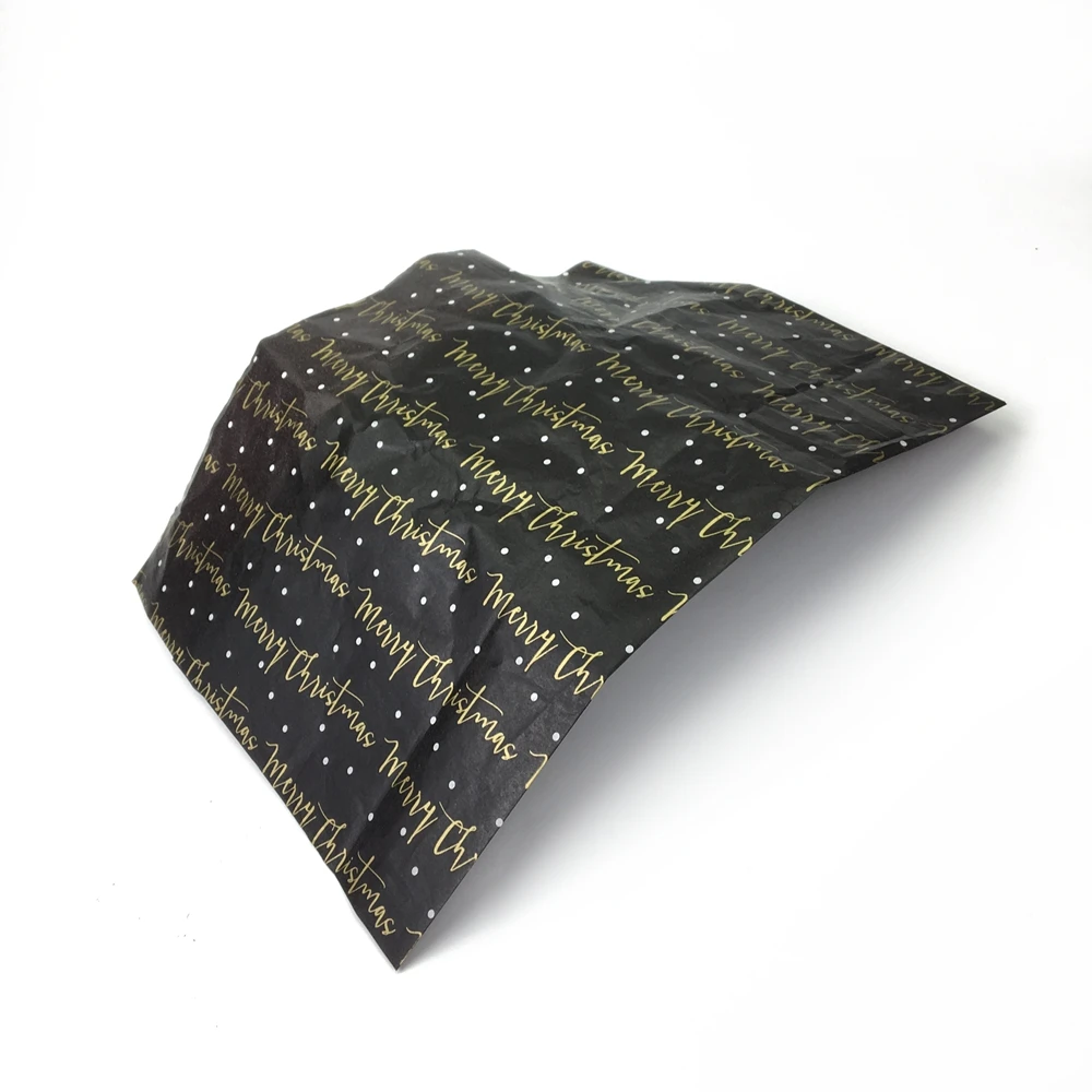 
Уникальная Золотая металлическая мягкая тонкая упаковочная бумага с логотипом на заказ 