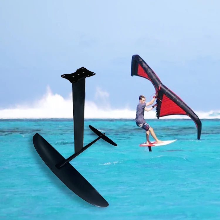 Hot selling water sports  carbon fiber Large blade surfing  hydrofoil  jupming foil gy1050 efoil  wingfoil