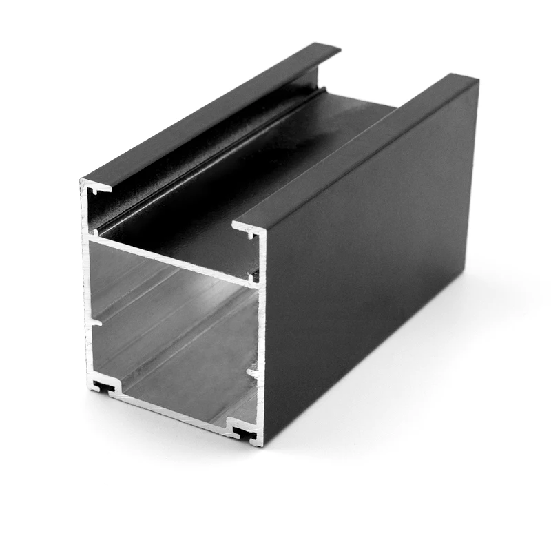 European Standard black Aluminum extrusion aluminium profile with full set of accessories for doors and windows