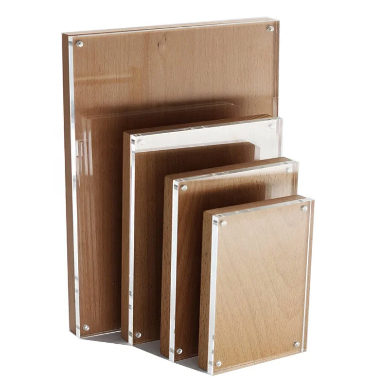 Акриловая деревянная фоторамка 4x6 дюймов | 5x7 дюймов | 6x8 дюймов | 8x10 дюймов | a5 | a4 | a3 | Пляжная деревянная фоторамка