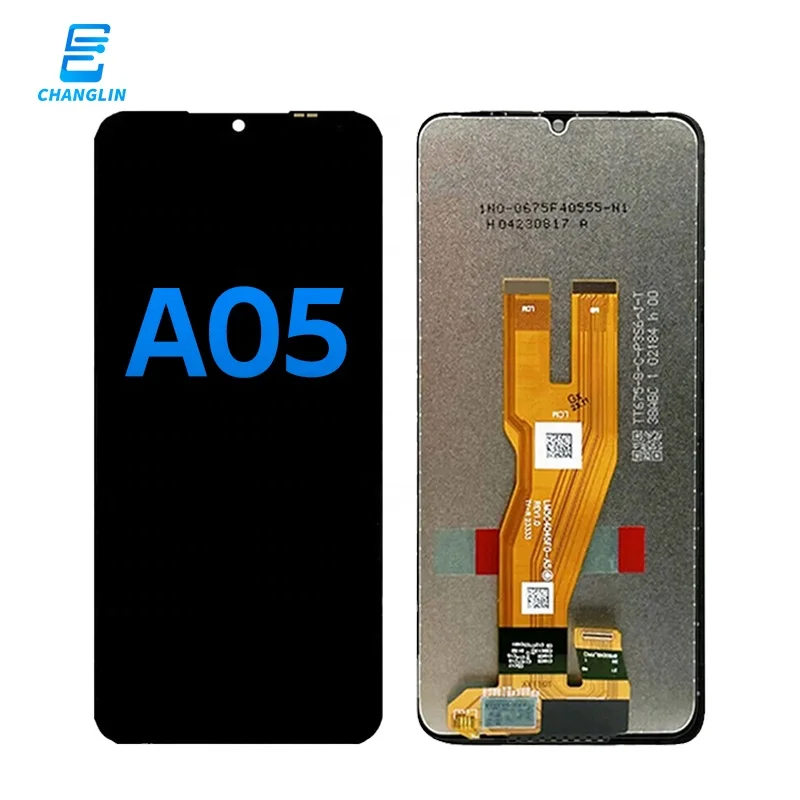 LCD supplier for samsung galaxy A05 digitizer screen touch replacement pantalla lcds