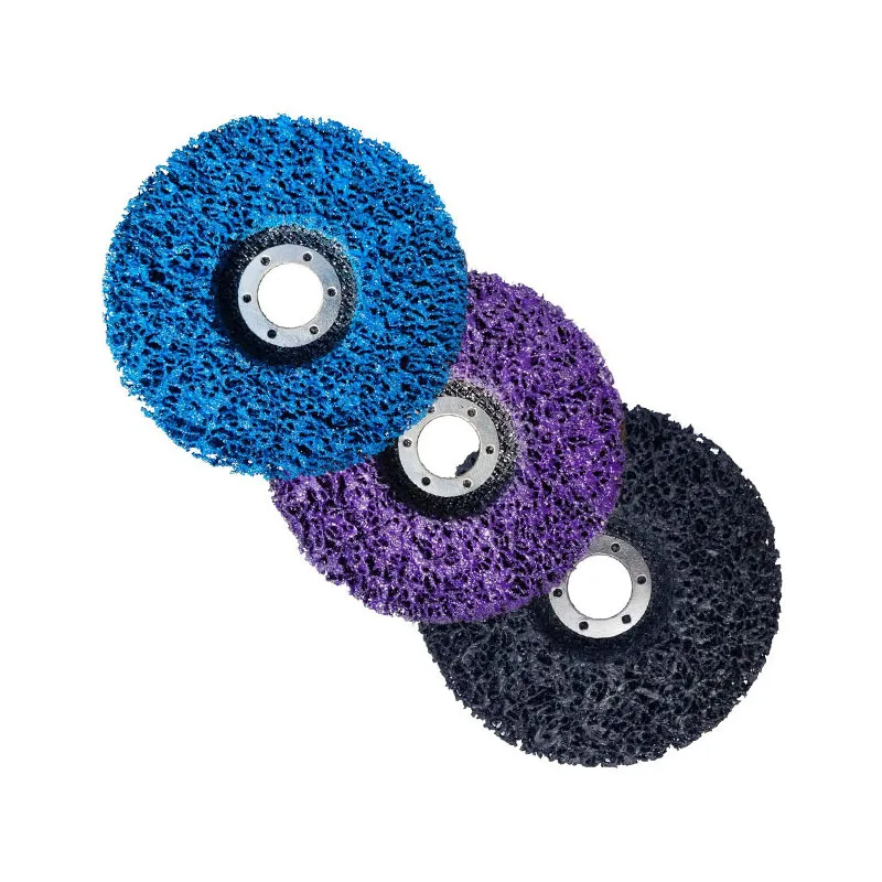 125MM Manufacturers wholesale clean disc diamond  metal grinding disc Stripping Disc car paint rust removal