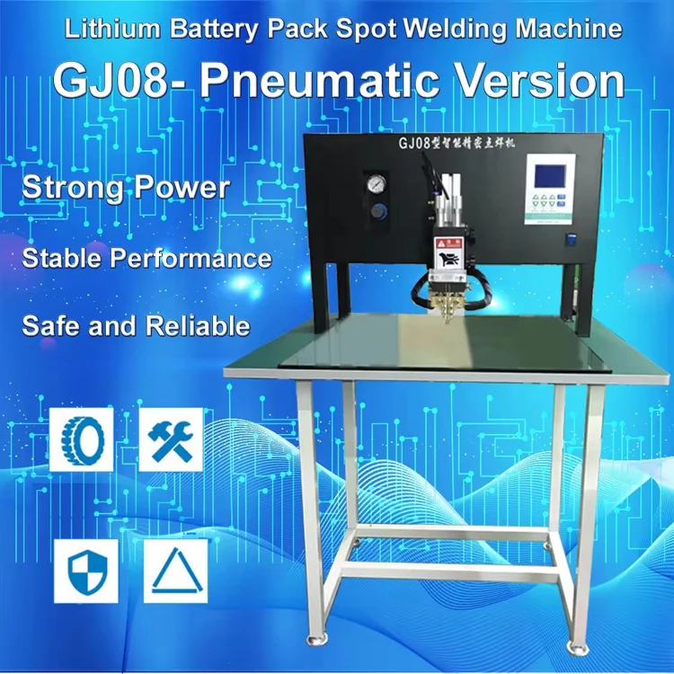 Lab Small Cylinder Cell Spot Welder Welding Machine for Lithium Ion Battery Tabs Welding