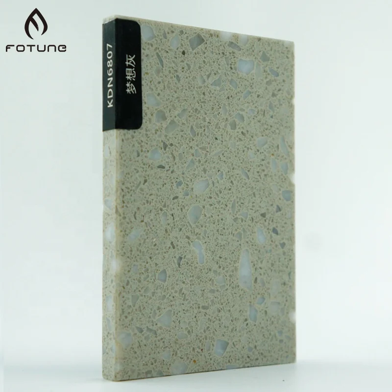High Quality Corians Engineered Raw Quartz Stone Qingdao