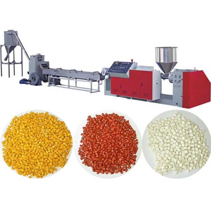 PP PE Recycled Plastic Granulating Pelletizing Machine with Single Screw Extruder