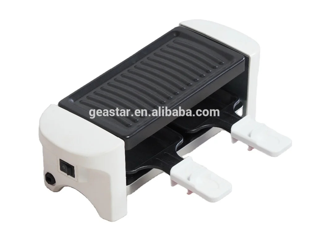 Home use barbecue Mini 2 person electric Raclette Grill