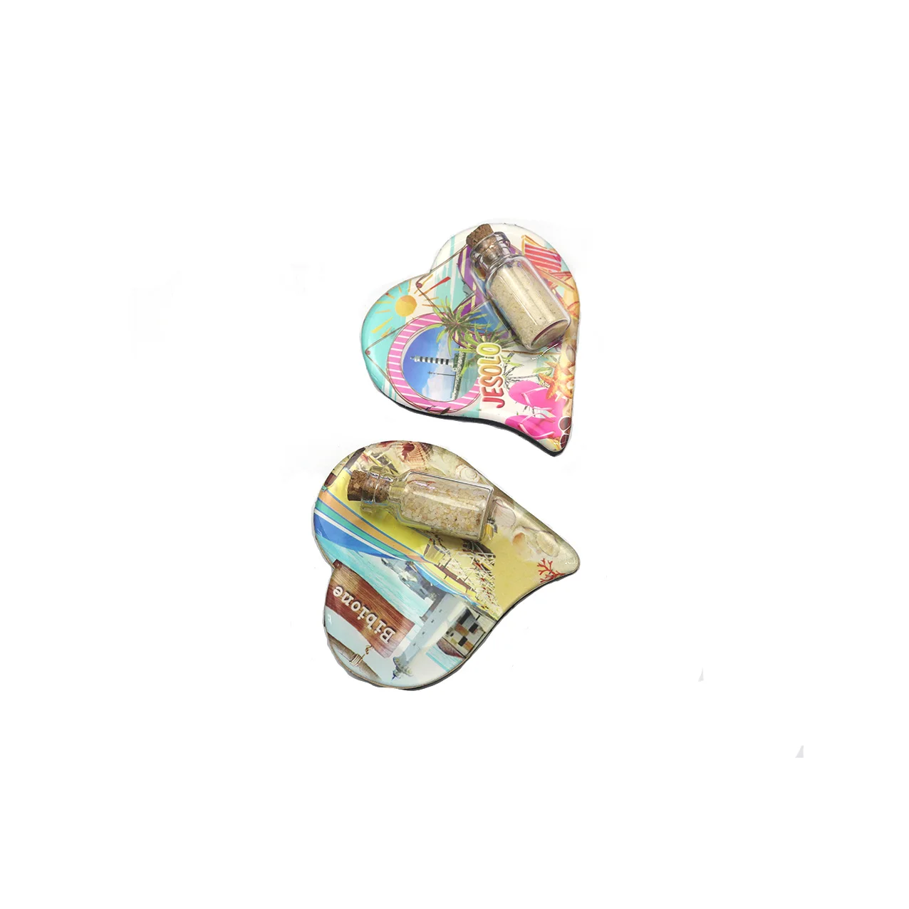 Italy  new arrival fridge magnet making machine manufacturer loved seaside  oil and pearl cotton  3d souvenirs  fridge magnet