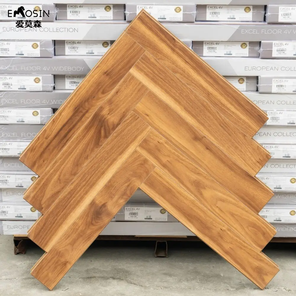 hdf light grey dark brown laminate flooring