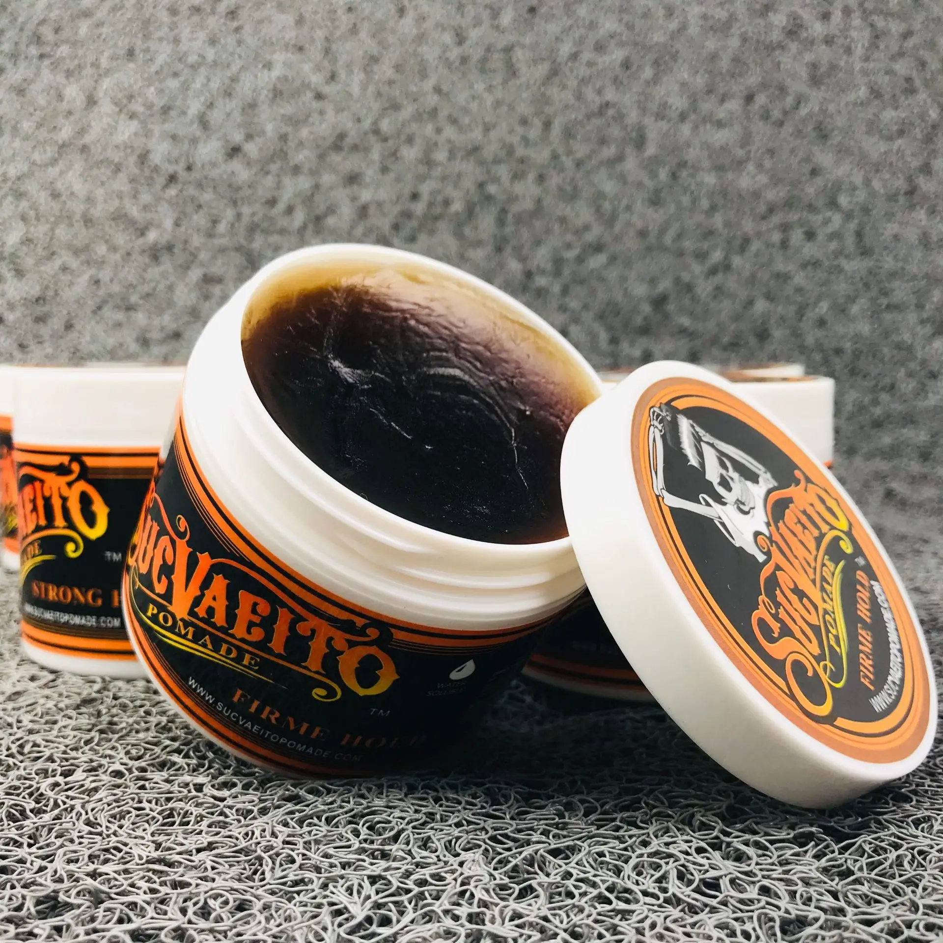 Sucvecito Pomade Gel 4oz 113g Strong Style Restoring Ancient Ways is Big Skeleton Hair Slicked Back Hair Oil Wax Mud
