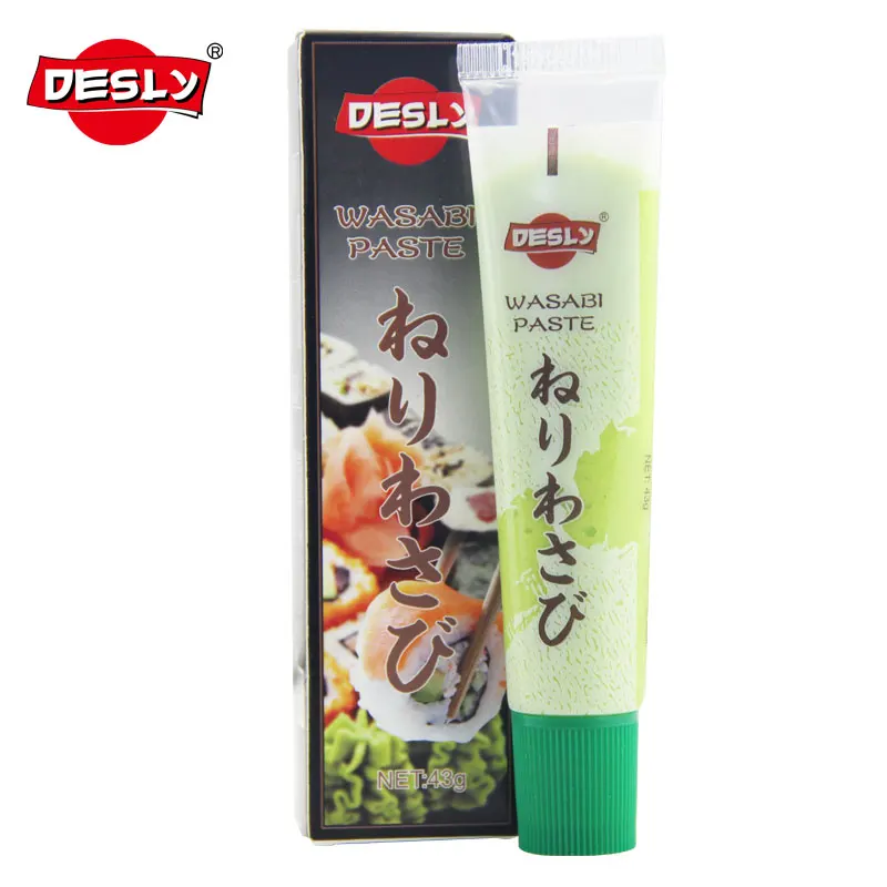 43g Desly Brand Wasabi Paste from Deslyfoods for Gourmet Cuisine OEM