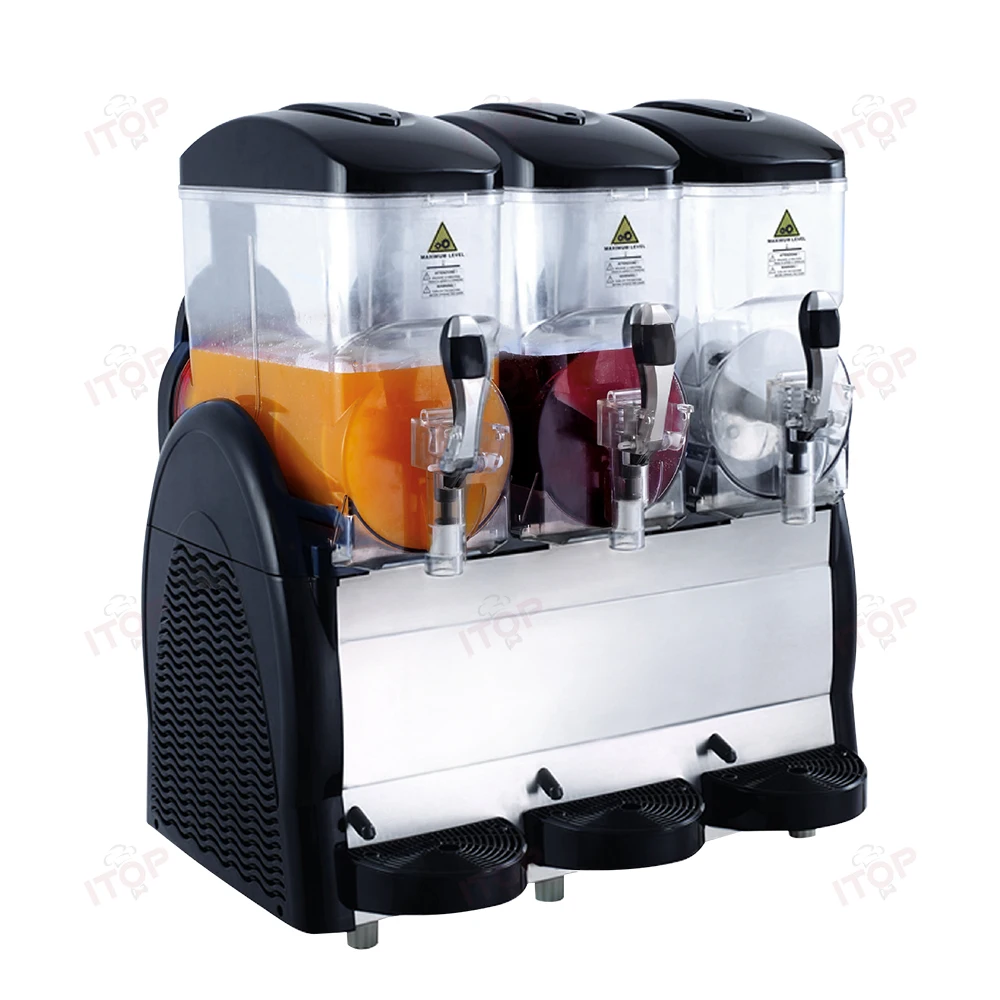 Multi Function Commercial Frozen Drink Slush Slushy Making Machine Smoothie Maker Electric Snow Melting Machine