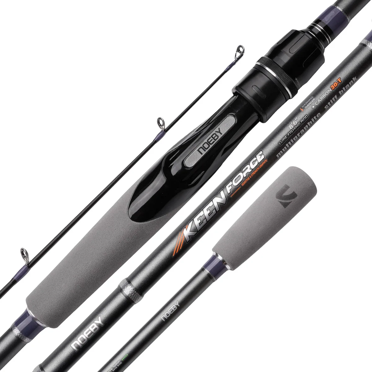 NOEBY Keen Force 76M/ML Multi-Purpose Light Fishing Rod Casting Rods Hard Shore Fishing Cane Full Carton for Trout, Seabass
