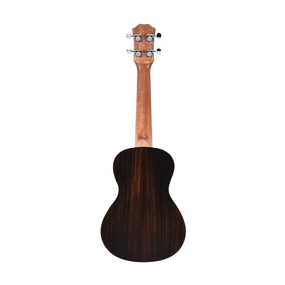 23 Inch  Ukulele Spruce front panel Solid wood Ukulele With high quality piano bag