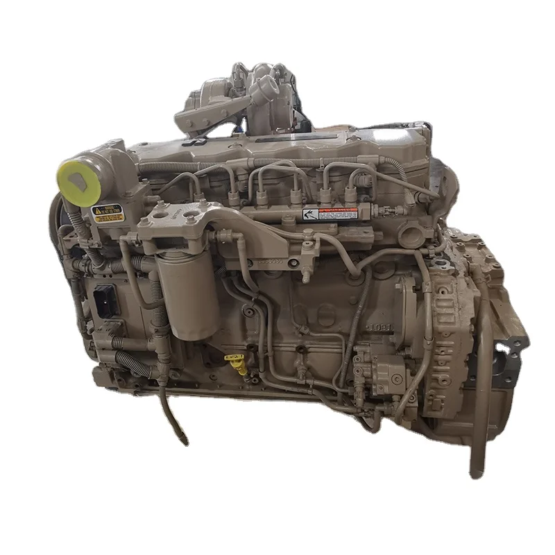 R210LC-9 Excavating Machinery Complete Engine 4 Stroke 6 Cylinders 220hp QSB6.7 CPL8610  Diesel Complete Engine Assy