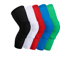 Anti-collision Breathable Pro Honeycomb Knee Pads Basketball Climbing Knee Pads Professional Outdoor Sports