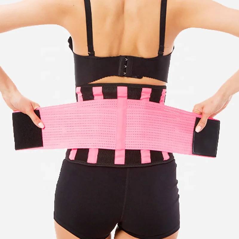 Postpartum Recovery Waist Trimmer Belt XXL Size Elastic Polyester Lumbar Support for Lower Back Elastic Waist Belt