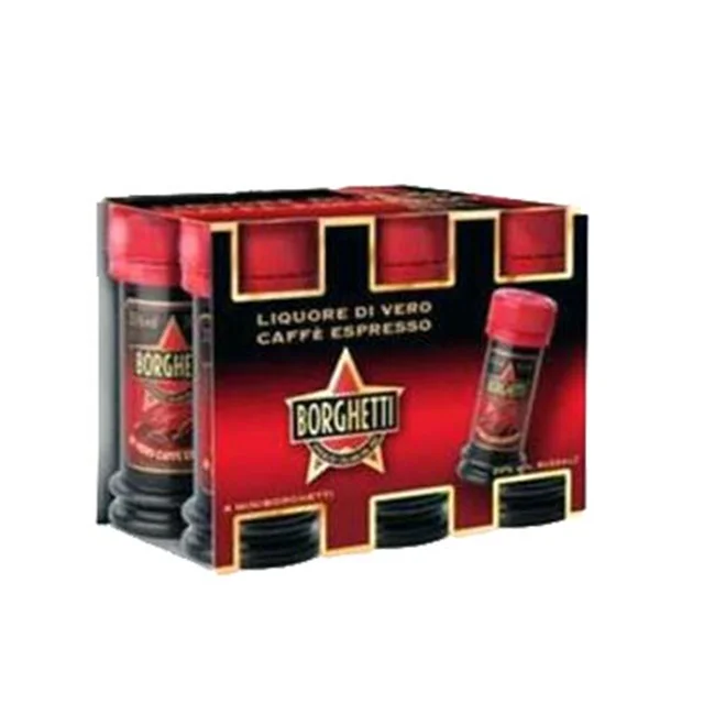 
Italian coffee liqueur 3,35cl 20% Caffe Borghetti 