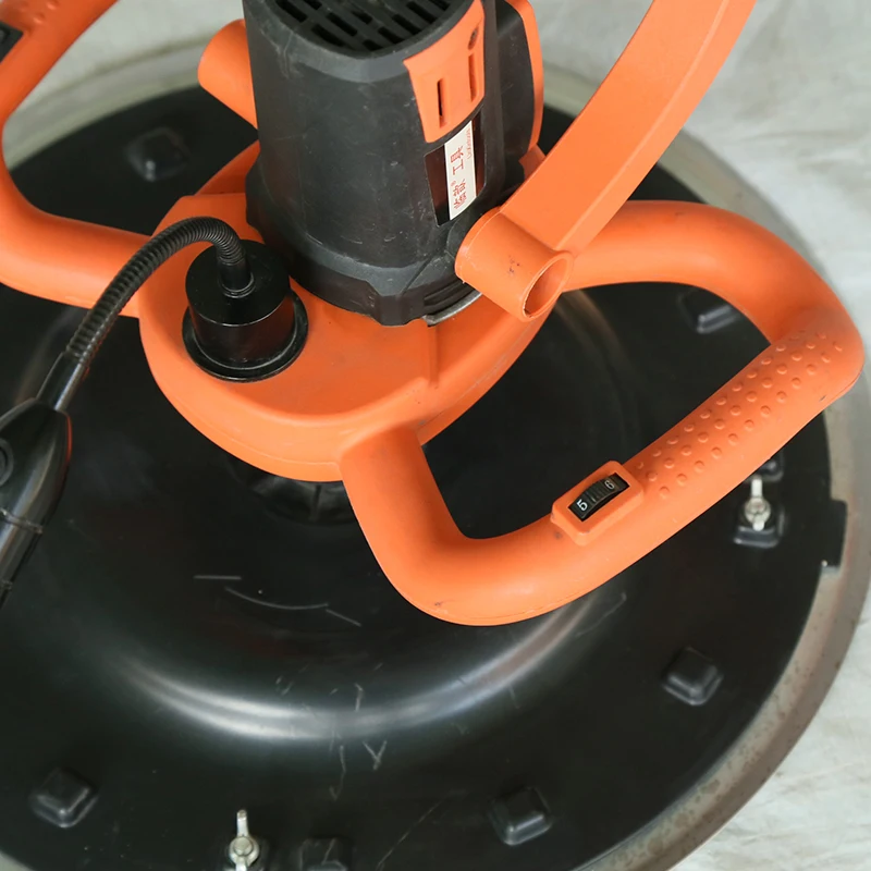 Huashuo Small Power Trowel 8 Ft Concrete Power Trowel Wall Smoothing Machine For Sale