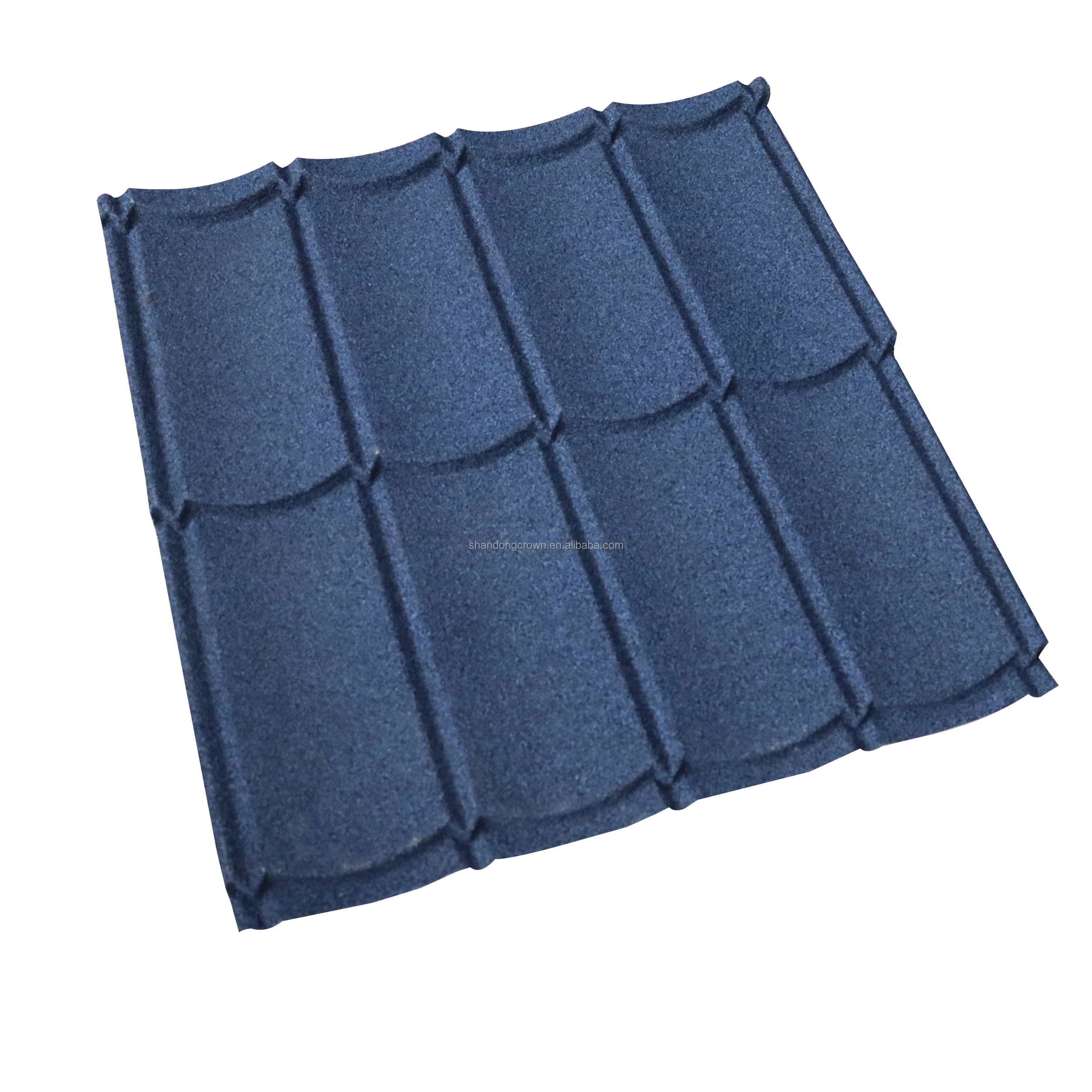 Best Selling Modern Solar Aluminium Stone Coated Steel Ridge Tiles Corrugated Design for Villas Apartments Nigeria House Roofing