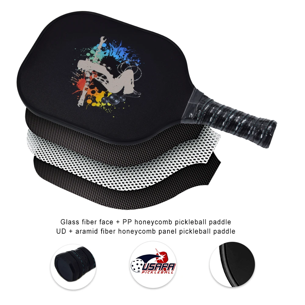 
durable wholesale customized pickleball graphite usapa pickleball 