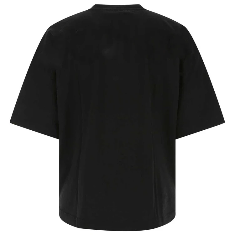 240gsm 100% Cotton Single Jersey Fabric Black T shirt Custom Logo Oversized Big And Tall T shirt For Men