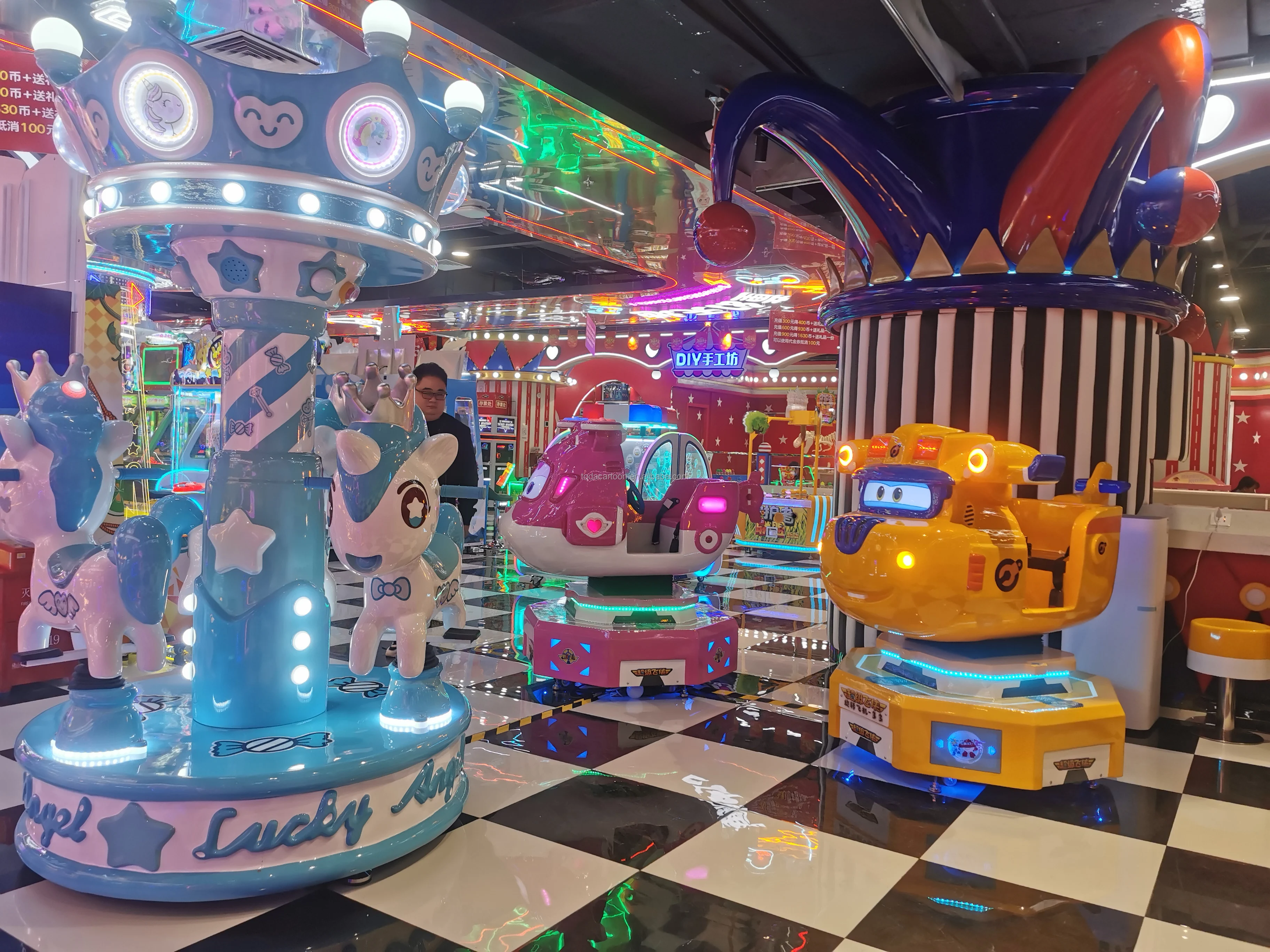 Toda super wings lifter submarine kiddie ride kiddie rides coin operated