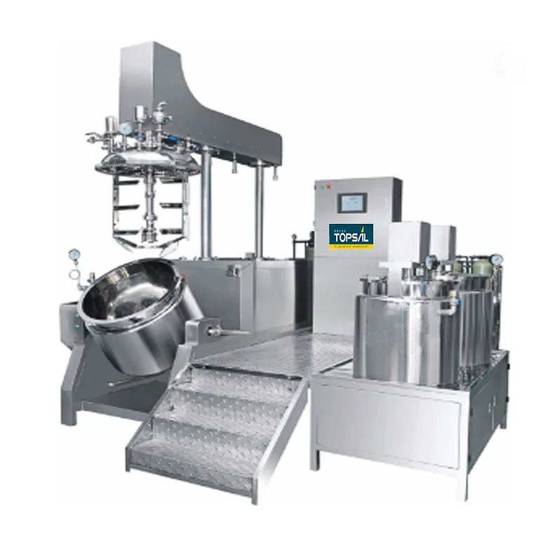 150L Hair care vacuum emulsifier high shear dispersing emulsifier ointment vacuum mixer