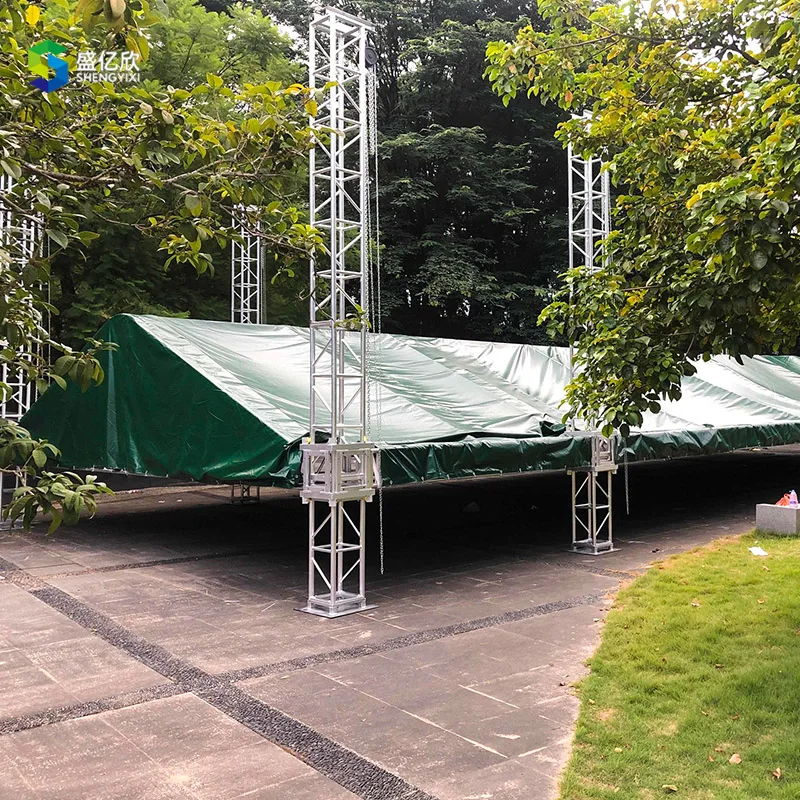 Aluminum spigot truss aluminum truss for outdoor event aluminum concert stage truss
