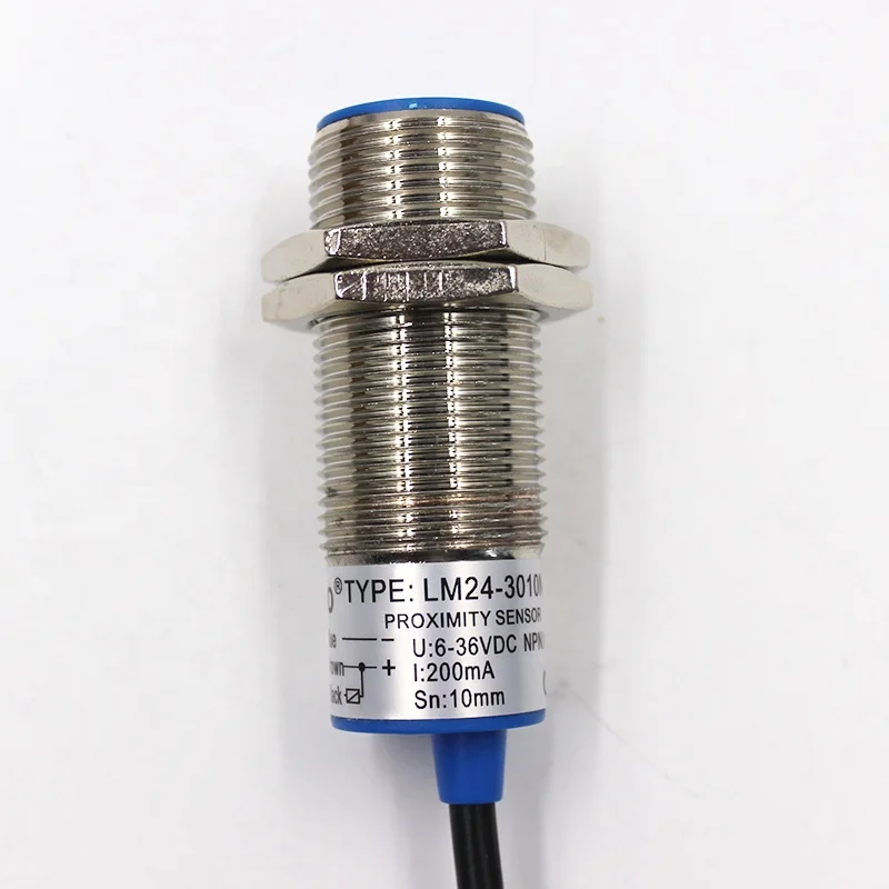 Датчик YUMO M24 LM24-3010NB 10 мм N Cnon-flush/flush-цилиндр индуктивный датчик приближения переключатель