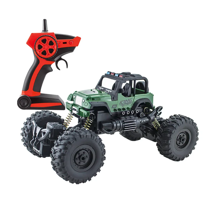 
1:18 Top Race Radio Controlled Toy Rc Rock Crawler 2.4ghz Transmitter Off Road Rc Car For Kids 