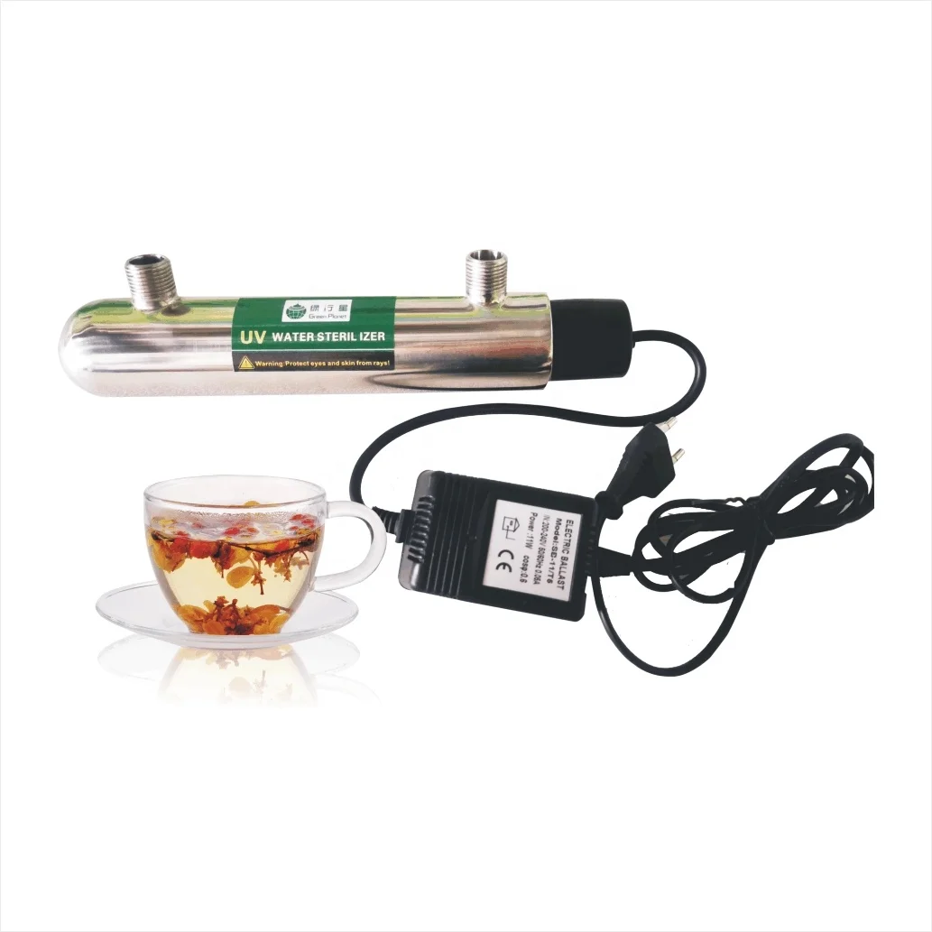 УФ стерилизатор для питьевой воды дезинфекция бактерицидной лампы 12 В постоянного тока 24 6 Вт 16 25 28