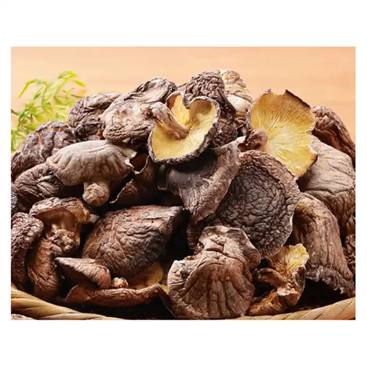 Rich Umami Taste Chewy Texture Bulk Slice Dried Shiitake Mushrooms
