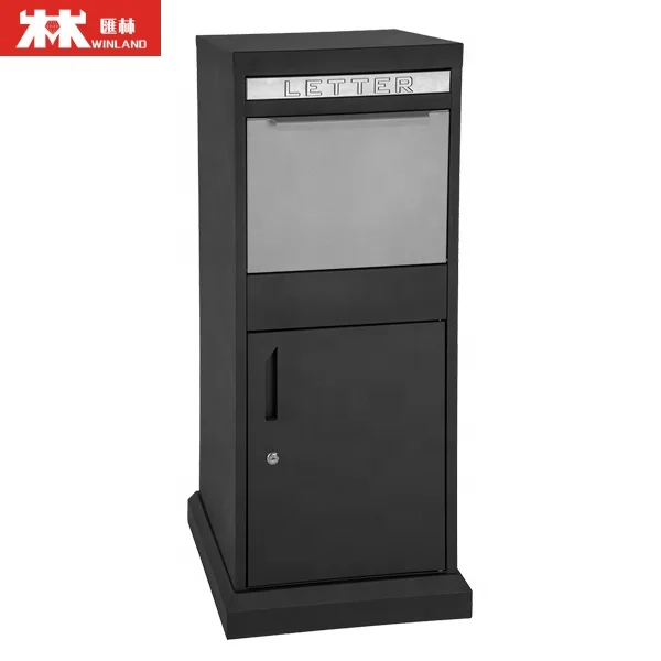Large Capacity Parcel Box Outdoor Parcel Drop Box Parcel Delivery Box