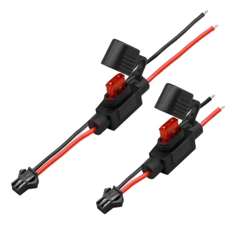 R-Yangling 20AWG High Temperature Silicone Wire 20A Fuse Wire Harness 10A Fuse Battery Fuse Box Connection Wire Harness