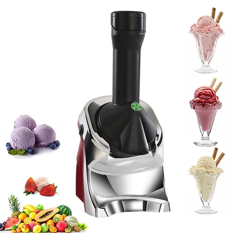 Электрическая мягкая машина для мороженого, бытовая электрическая машина для Фруктового мороженого, детская машина для мороженого