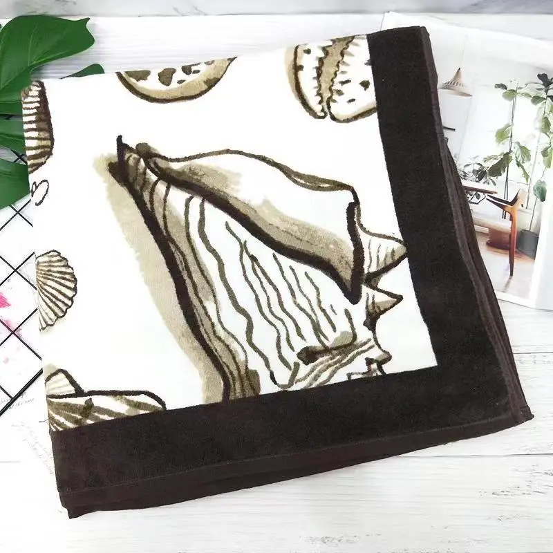 High quality and cheap price cotton gift towel sets wholesale reactive printed custom logo beach towel for kids bathroom use