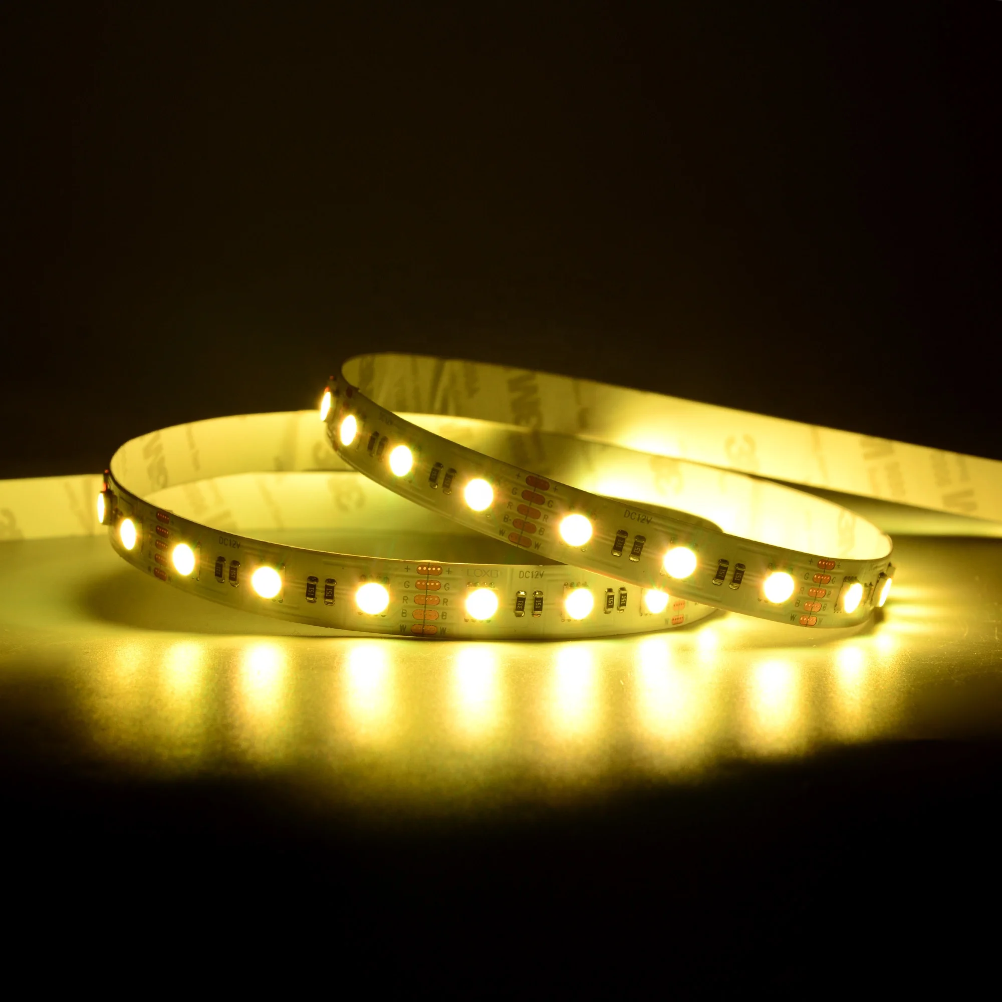 5050 60leds 12mm wide RGBW led strip light COXOTECH