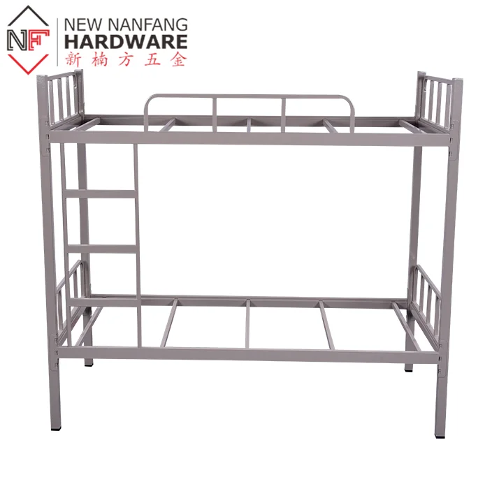 Furniture Double Bunk Bed Frame Metal Bed Frame Loft Bed For Home Adult Children School Student