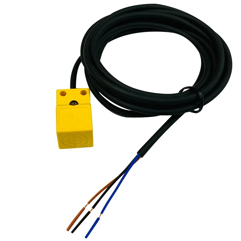 2023 New DC12-24V Infrared Sensor  17x17x1mm Ultrasonic Proximity Sensor Application Distance 0-4.0mm Inductive Sensor